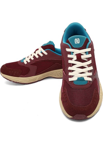 Studio Kadın Bordo Bağcıklı Kalın Tabanlı Sneaker 25AFD435014