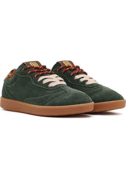 Studio Kadın Yeşil Bağcıklı Süet Sneaker 25AFD435310 modelleri