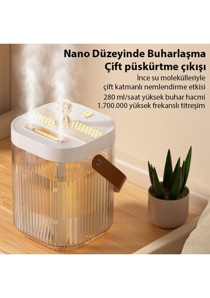 Aquabreeze 2000 Çift Buharlı 2l Ev Tipi Hava Nemlendirici modelleri