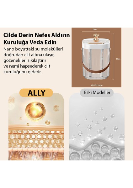 Aquabreeze 2000 Çift Buharlı 2l Ev Tipi Hava Nemlendirici