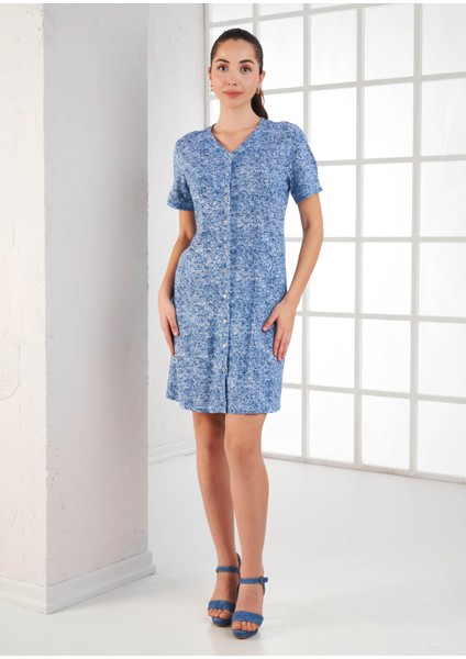 Kadın Penye Modal Elbise - 45371