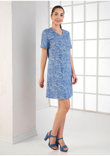 Kadın Penye Modal Elbise - 45371 modelleri