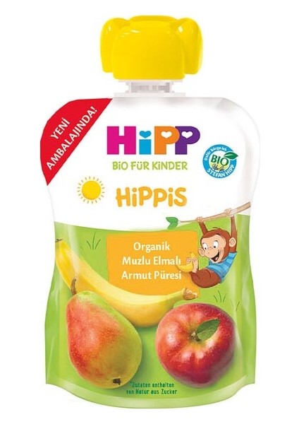 Organik x 8 Adet Karışık Meyve Püreleri 100 gr modelleri