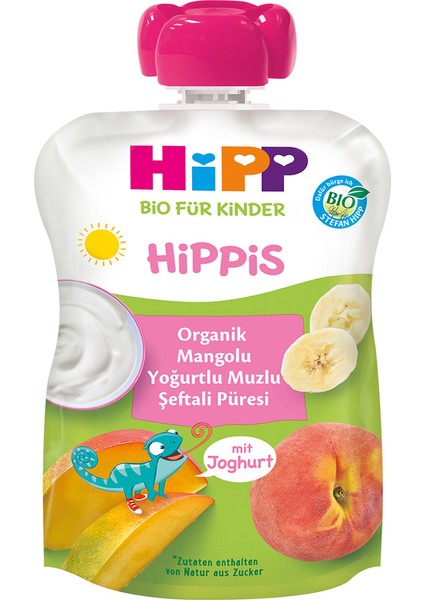 Organik x 8 Adet Karışık Meyve Püreleri 100 gr fırsatları