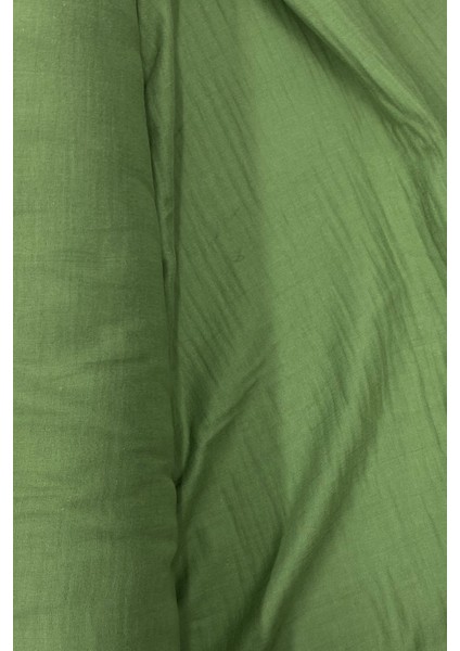 Çok Amaçlı Müslin Pamuklu Bebek Örtü ve Battaniye Kumaşı Müslin Bez Haki 82 fırsatları