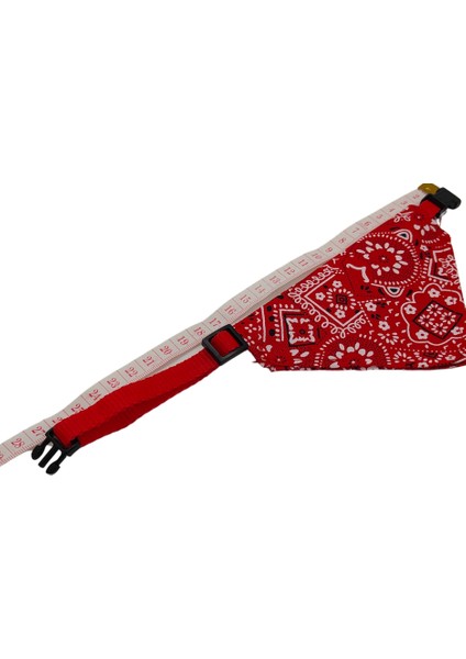 Üçgen Şeklinde, Ayarlanabilir Kedi ve Köpek Boyun Bandanası Siyah Renk