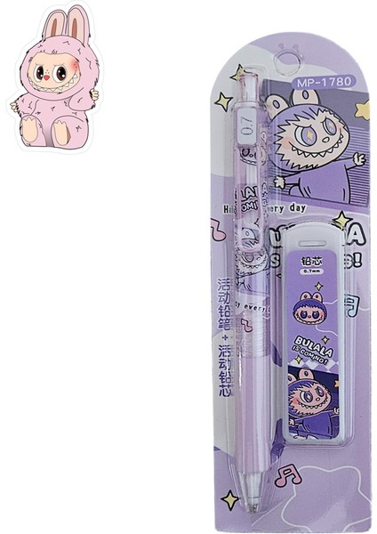 Labubu 0.7 Uçlu Kalem Seti + Uç Hediyeli