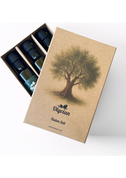 Tadım Seti Premier, Gourmet, Premium 250ML Naturel Sızma Zeytinyağı