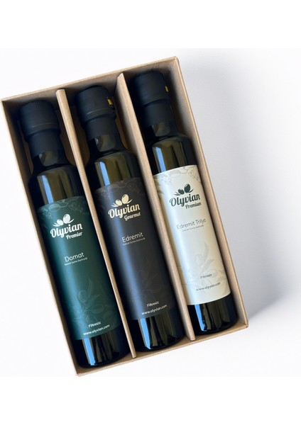 Tadım Seti Premier, Gourmet, Premium 250ML Naturel Sızma Zeytinyağı fırsatları