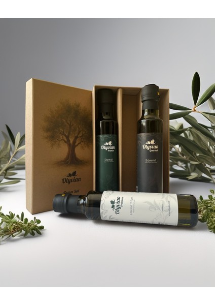 Tadım Seti Premier, Gourmet, Premium 250ML Naturel Sızma Zeytinyağı