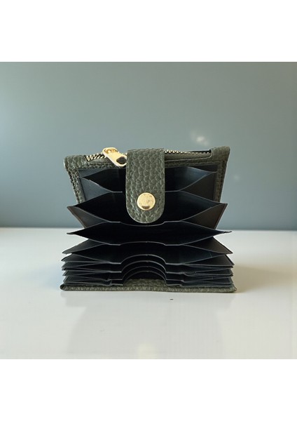 12 Adet Kart ve Bozuk Para Bölmeli Kartlık modelleri