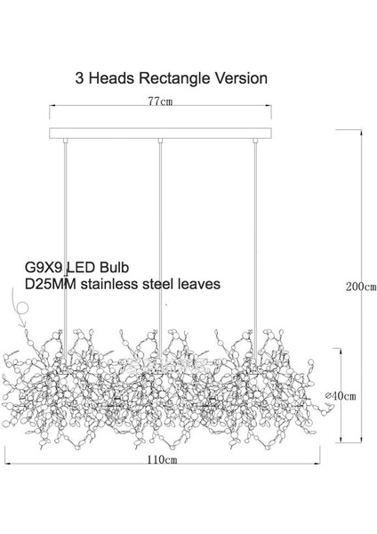 Modern Üçlü Pullu Altın Renkli Sarkıt Avize indirimleri