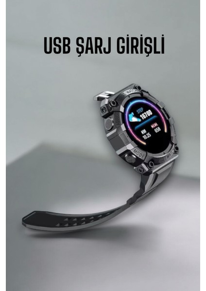 Bluetooth 5.0 Destekli Çok Fonksiyonlu Yeni Nesil Akıllı Saat - MCT7233-5614 fırsatları