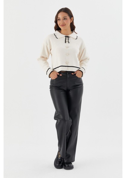 Bebe Yaka Kazak Krem fırsatları