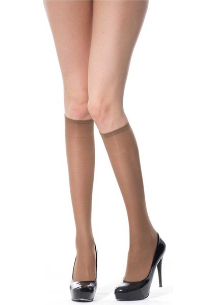 24 Adet Orta Kalın Dizaltı Çorap 40 denye 38 Bronz fırsatları