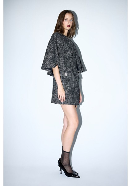 Kolsuz Tüvit Elbise Siyah 12445974000 fırsatları