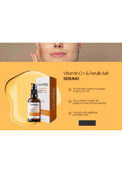 Vitamin C+ & Ferulik Asit Serumu fiyatları
