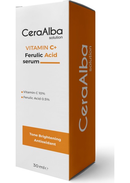 Vitamin C+ & Ferulik Asit Serumu fırsatları