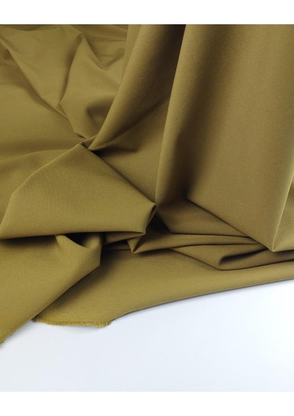 Yağ Yeşili Renkte Krep Kumaş (En 140 cm x Boy 285 Cm) fiyatları