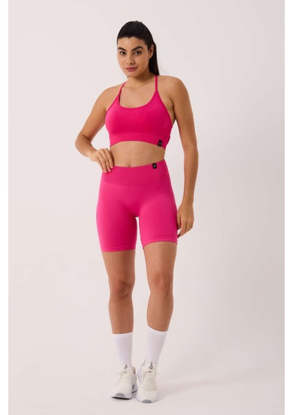 Luma Spor Şort Yüksek Bel Esnek Şekillendirici ve Toparlayıcı Seamless Tayt Kısa Şort modelleri