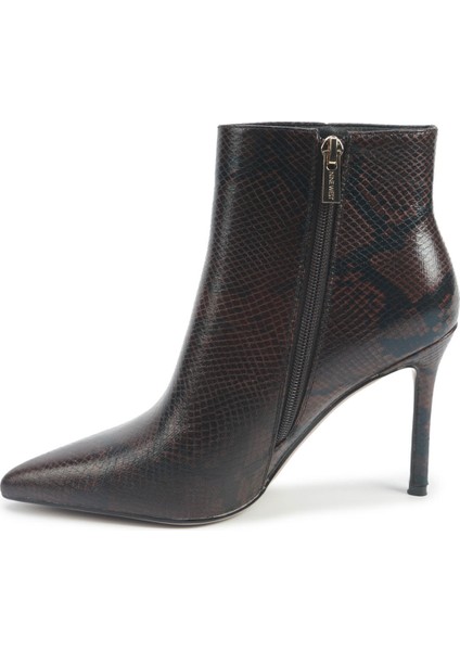 Jules 5pr Kahverengi Kadın Topuklu Bot modelleri