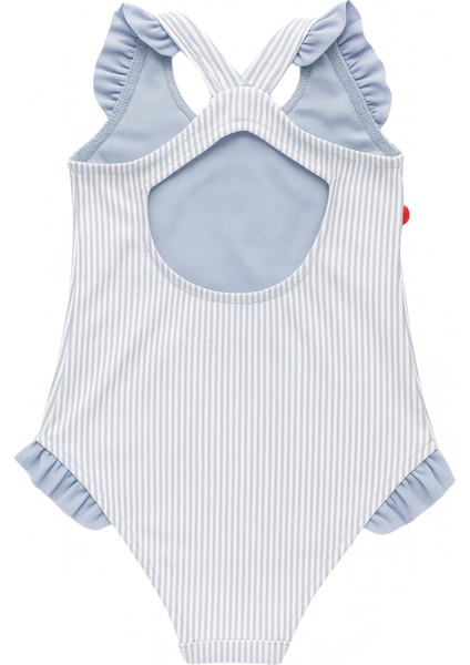 Kız Çocuk Balık Kuyruk Aksesuarlı Mayo Mavi modelleri