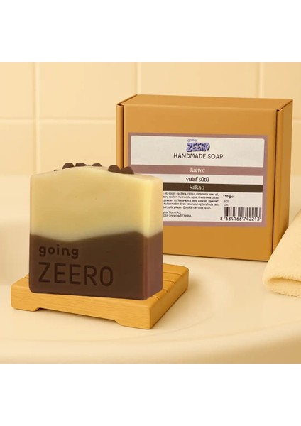 Doğal El ve Vücut Sabunu - Kahve & Kakao