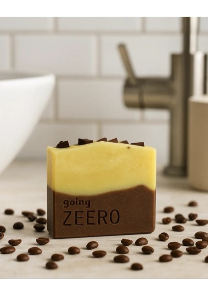 Doğal El ve Vücut Sabunu - Kahve & Kakao fırsatları