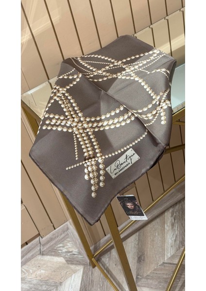 Yeni Sezon Twill Ipek Eşarp 1808-04