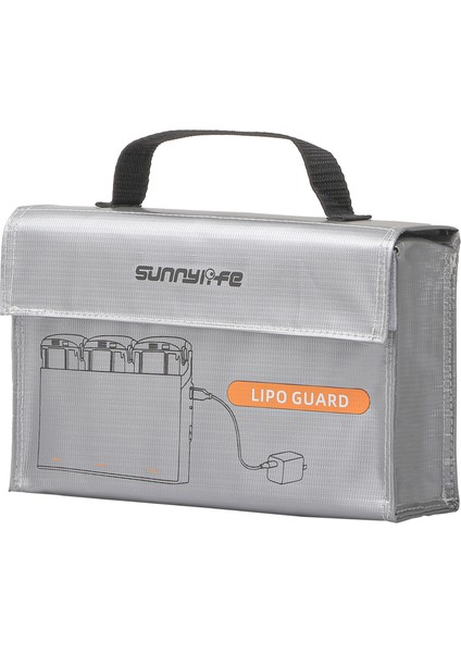 Sunnylıfe DC830 Drone Şarj Merkezi Için Evrensel Lipo Pil Koruyucu Patlamaya Dalı Çanta (Yurt Dışından)