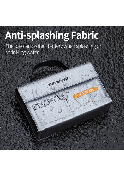 Sunnylıfe DC830 Drone Şarj Merkezi Için Evrensel Lipo Pil Koruyucu Patlamaya Dalı Çanta (Yurt Dışından) indirimleri