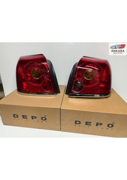 Toyota Avensis 2003 - 2005 Stop Lambası Sağ - Sol Takım (2 Adet - Depo Marka) fiyatları