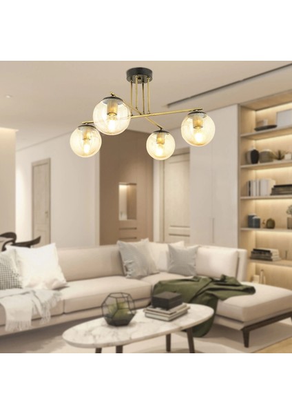 Mali 4 Kollu Eskitme Balcam Modern Avize fiyatları