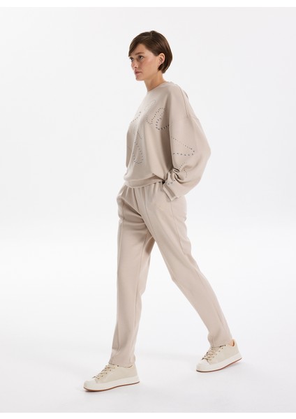 Bej Kadın Eşofman Altı F5WL-EA0398 fiyatları