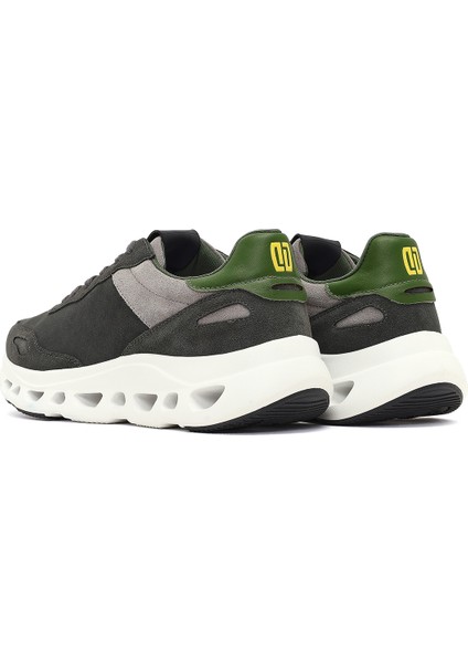 Studio Erkek Bej Bağcıklı Kalın Tabanlı Sneaker 25WFD780210 indirimleri