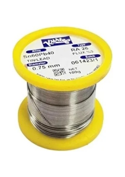 0.75 mm 60/40 100 gr Lehim Teli