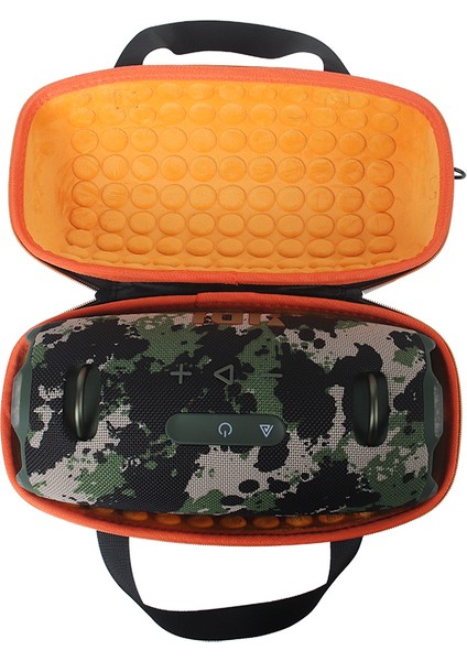 Xtreme 4 Bluetooth Uyumlu Hoparlör Saklama Çantası Oxford Kumaş + Eva Koruyucu Kılıf - Siyah / Turuncu (Yurt Dışından) fiyatları