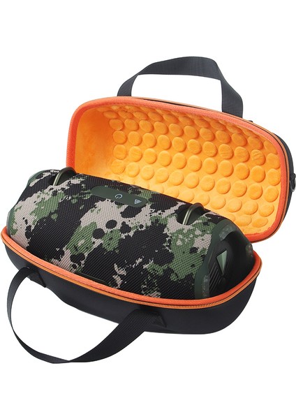 Xtreme 4 Bluetooth Uyumlu Hoparlör Saklama Çantası Oxford Kumaş + Eva Koruyucu Kılıf - Siyah / Turuncu (Yurt Dışından) modelleri