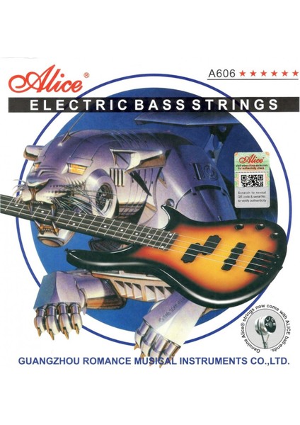 A606L 4 Telli Bas Gitar Takım Tel (Orijinal Üründür) modelleri