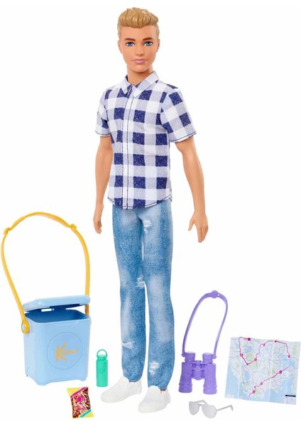 Barbie Ken Kampa Gidiyor HHR66