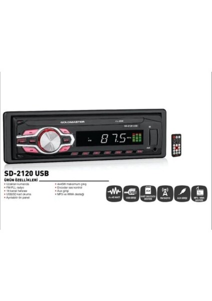 SD-2120 USB Oto Teyp indirimleri