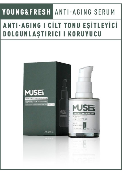Young & Fresh Bio Retinol I Anti - Aging I Aydınlatıcı I Dolgunlaştırıcı I Koruyucu Serum - SPF15