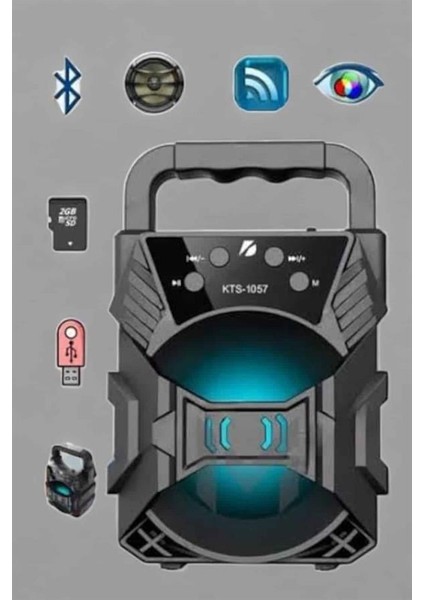 bulurum yüksek performanslı bluetooth hoparlör kablosuz taşınabilir