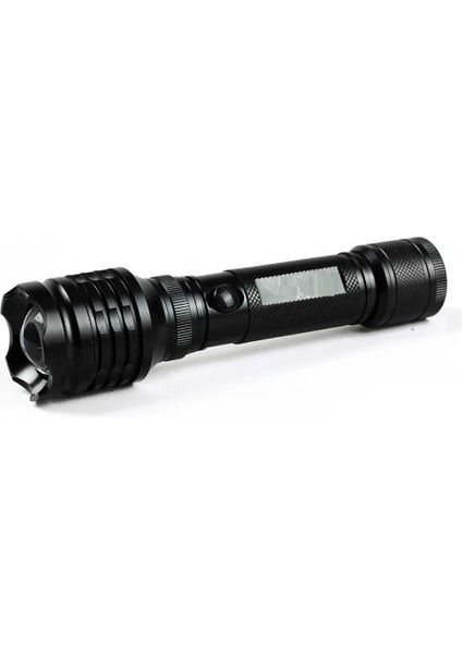 Alüminyum Şarjlı Zoom'lu El Feneri F6055 - Lisinya modelleri