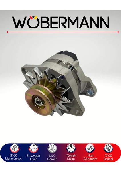 Tofaş Doğan Kartal Alternatör | Şarj Dinamosu | Yüksek Performanslı ve Uzun Ömürlü | 12V Sistem Uyumlu