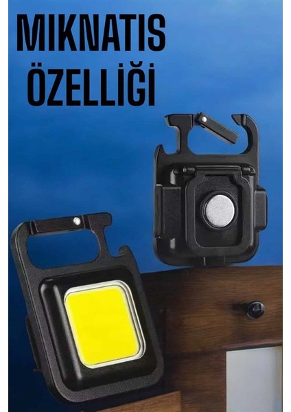 LED Işık Acil Durum Işığı Çok Fonksiyonlu Mıknatıs Özelliği