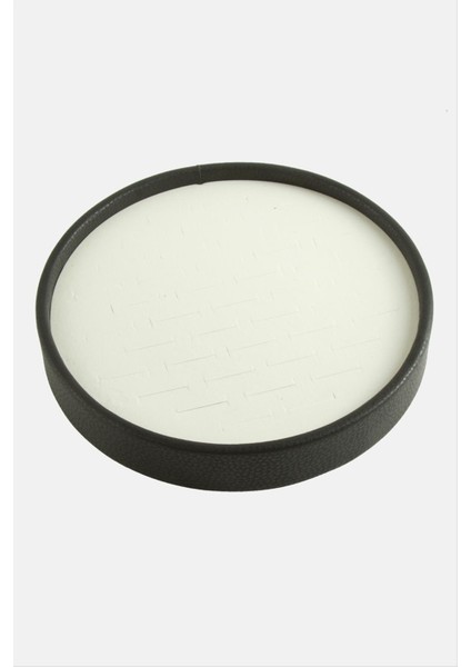 Yuvarlak Ahşap Deri Yüzüklük 20 cm