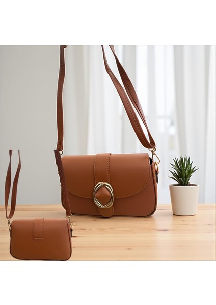 Tokalı Omuz Çantası