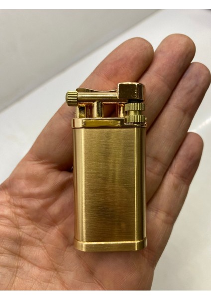 Klasik Masa Tipi Çakmak - Gold