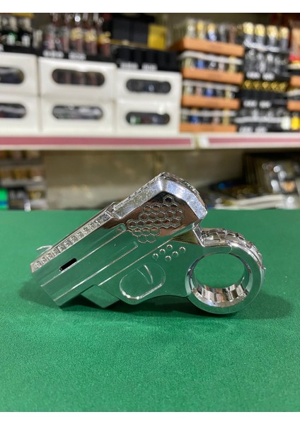 Halkalı Silah Çakmak - Gümüş